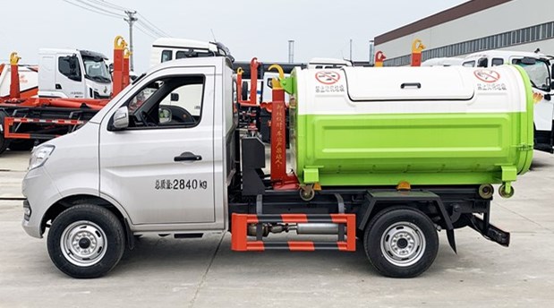 長安勾臂式垃圾車☆單輪