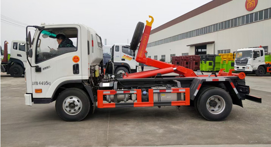 大運藍牌勾臂式車