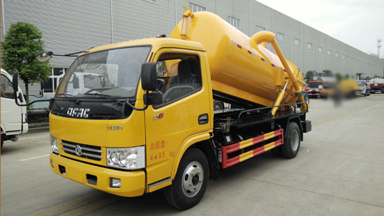 小多利卡吸污車☆工程黃