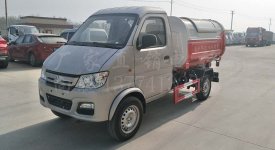 長(zhǎng)安勾臂式垃圾車88馬力