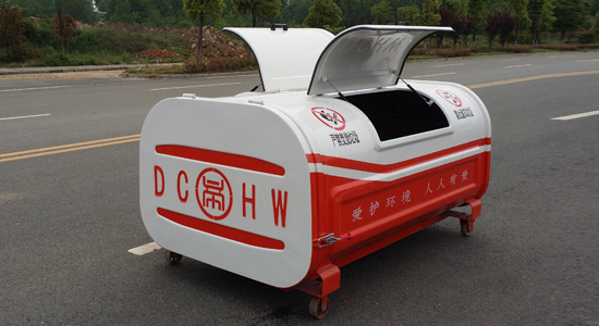 3-18方勾臂式垃圾車箱