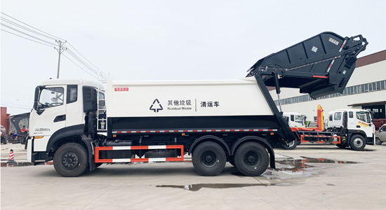 東風(fēng)天龍25噸級壓縮式垃圾車