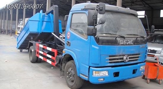 多利卡勾臂式垃圾車☆圓弧