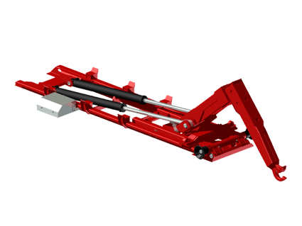 多利卡勾臂式垃圾車☆圓弧