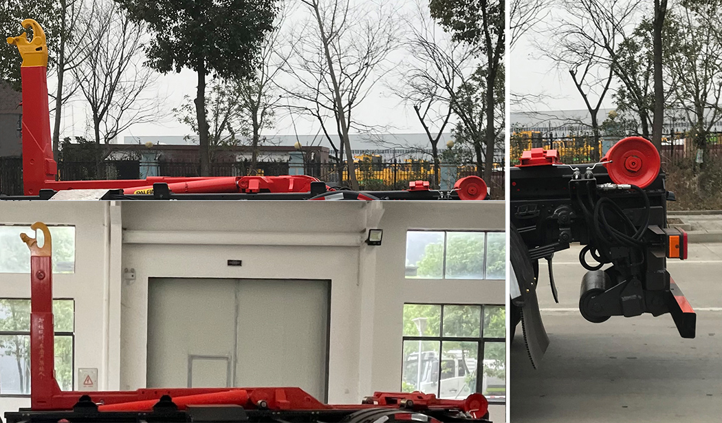 重汽豪沃勾臂式垃圾車-20噸