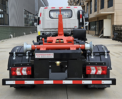 楚帝牌DCD5041ZXXPHEV型插電式混合動(dòng)力車廂可卸式垃圾車